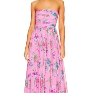 SAU LEE Women's Pink Camille Dress